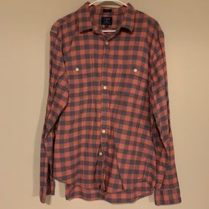J Crew Flannel Button Down